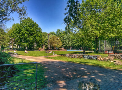 Bürgerpark auf der Elbinsel